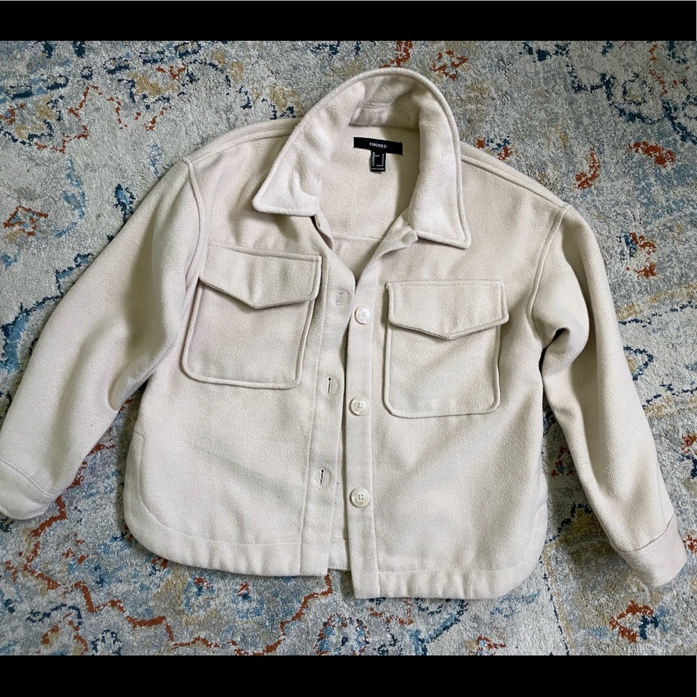 Tan F21 jacket